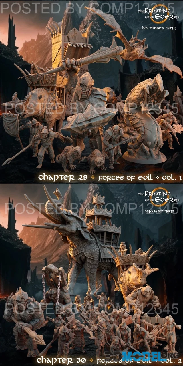 The Printing Goes Ever On - Chapter 29 and 30 - Forces of Evil Vol 1-2 – Printable