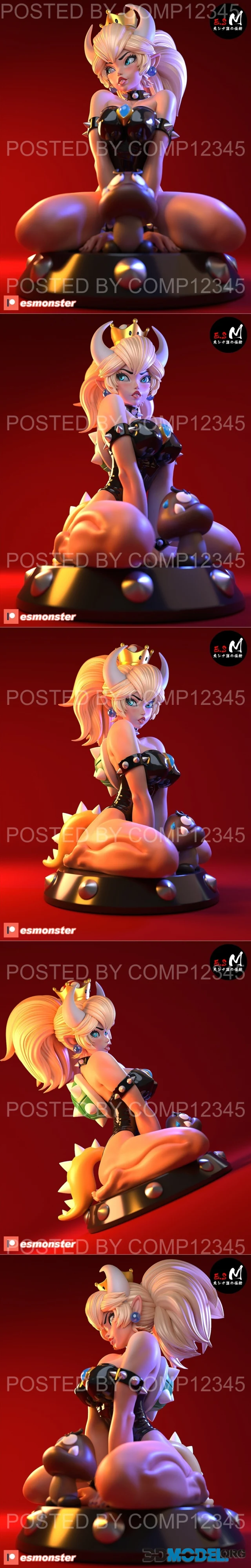 Bowsette - E.S Monster – Printable
