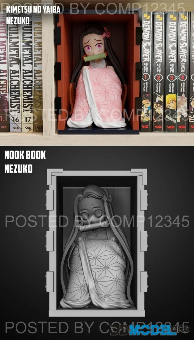 Nezuko Caja – Printable
