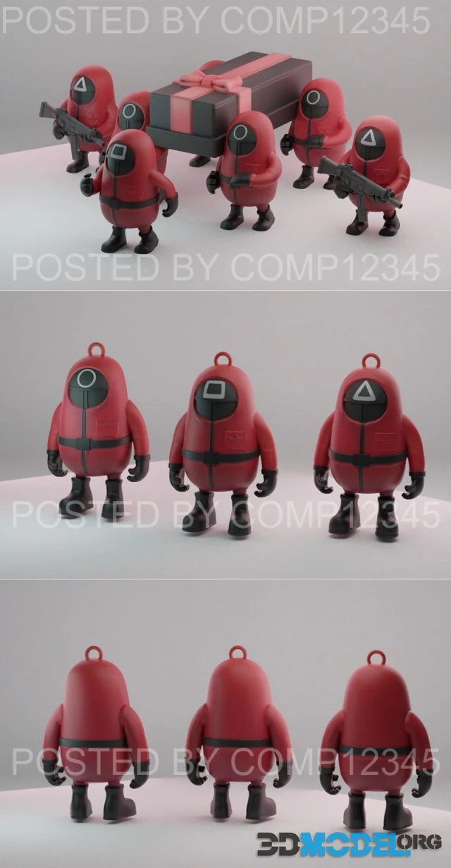 Squid game fall guys skin - Rubim – Printable