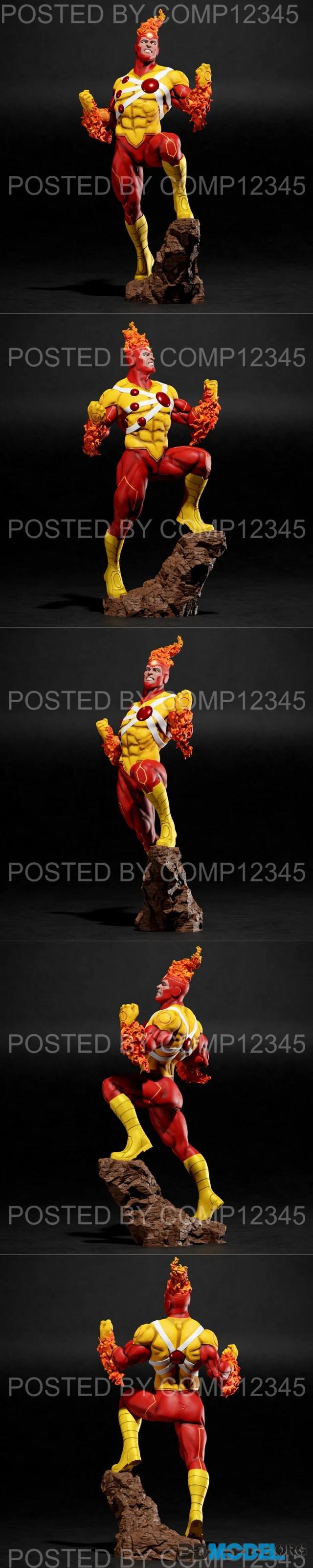 Firestorm Fan Art – Printable