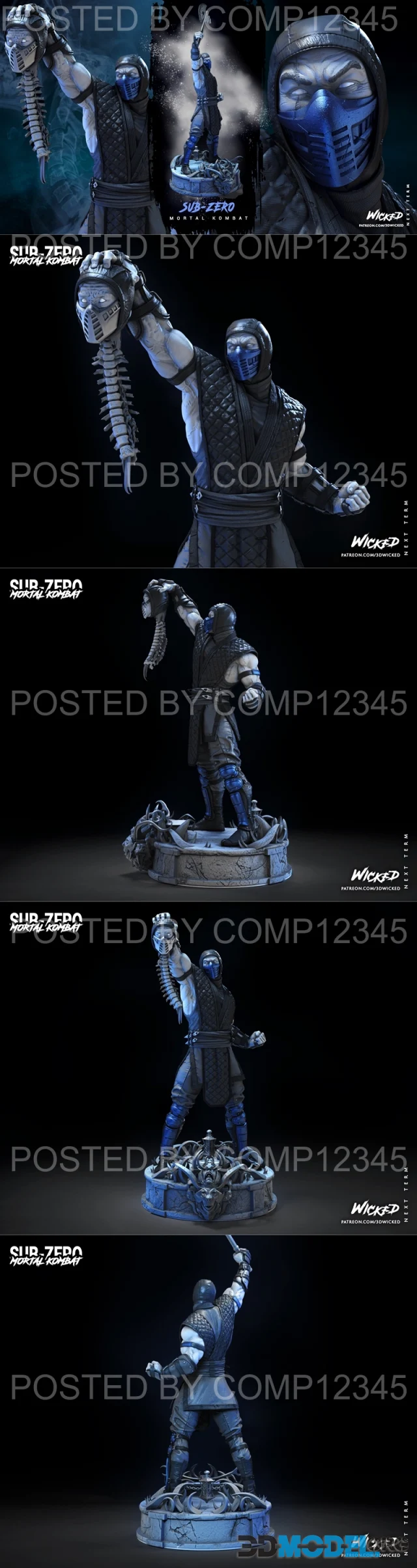 WICKED - Sub Zero Sculpture – Printable