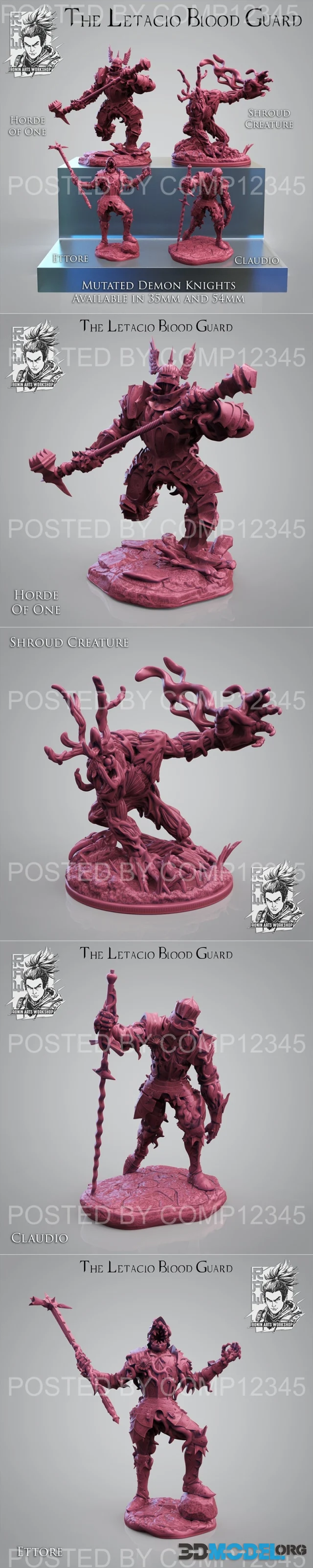 Ronin Arts Workshop - The Letacio Blood Cuard – Printable
