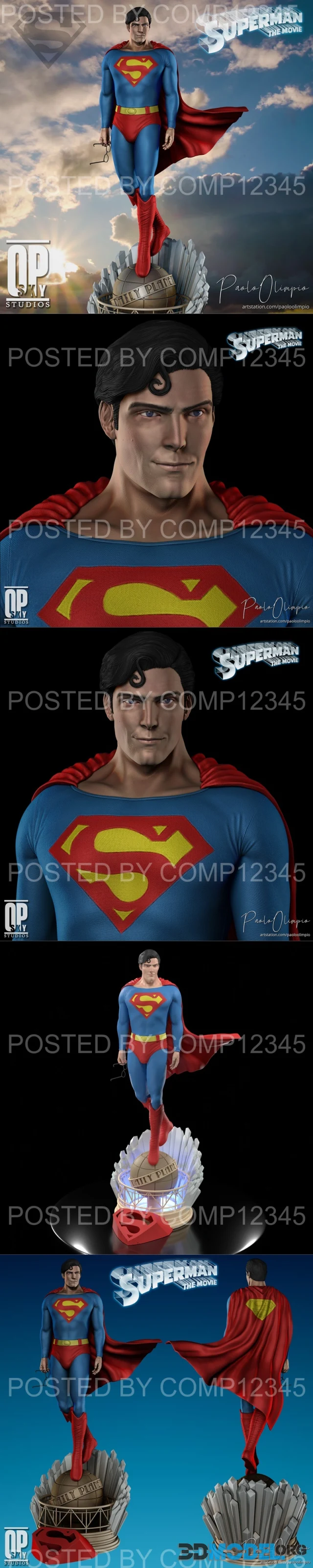Superman (Christopher Reeve) - SkyOP Studios – Printable