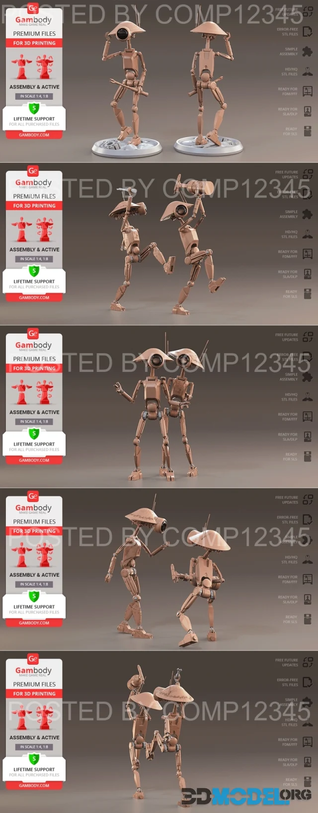 Gambody - Pit Droid – Printable