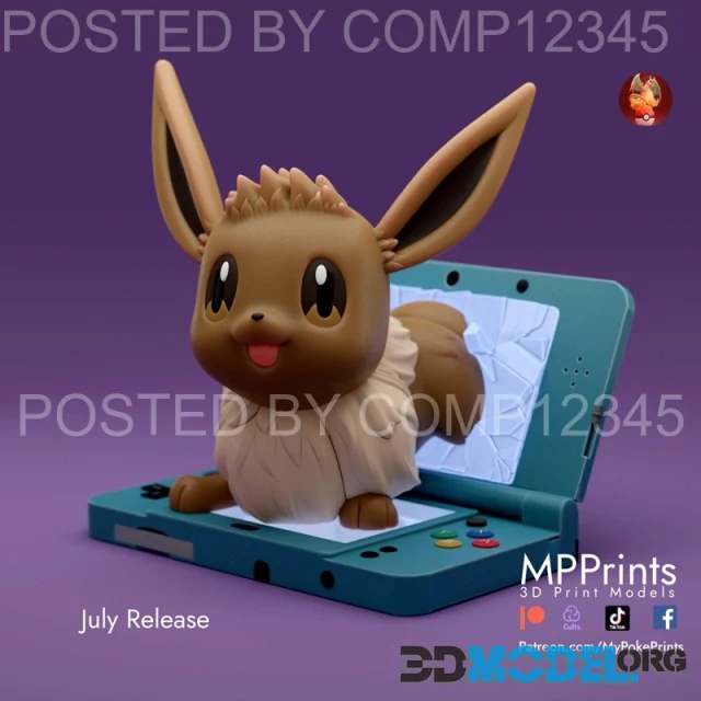 Eevee DS – Printable