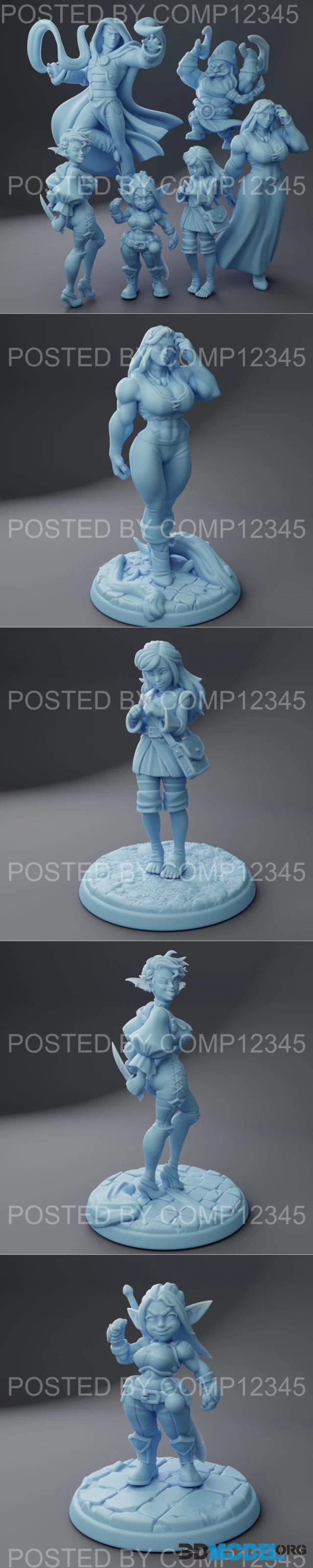 Twin Goddess Miniatures - Oaken Hollow 3 July 2023 – Printable