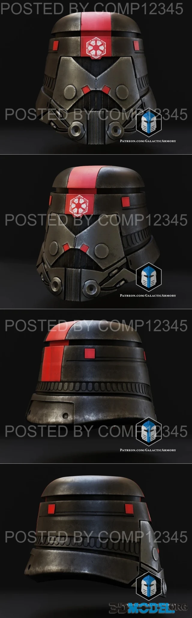Sith Empire Trooper Helmet – Printable