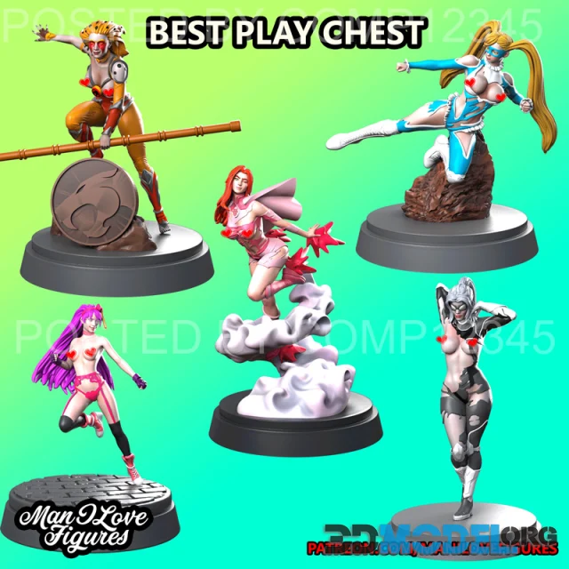 Man I Love Figures - BEST PLAY CHEST – Printable