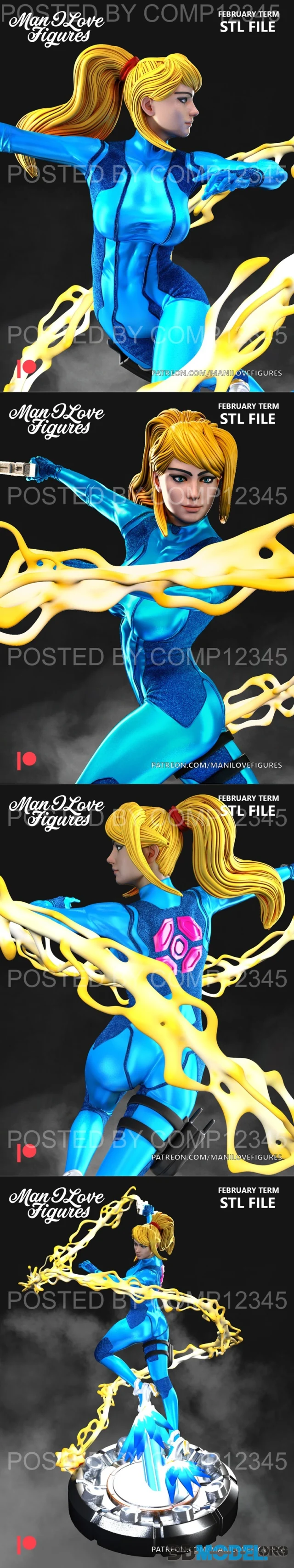 Man I love figures - Samus – Printable