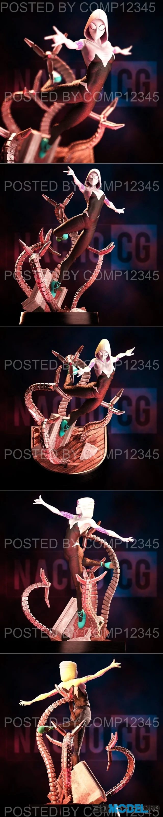 Fan Art Spider Gwen – Printable