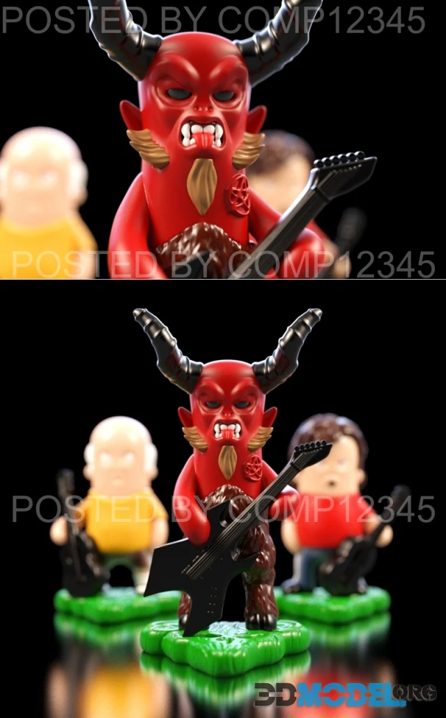 Beelzeboss Mini - Tenacious D – Printable