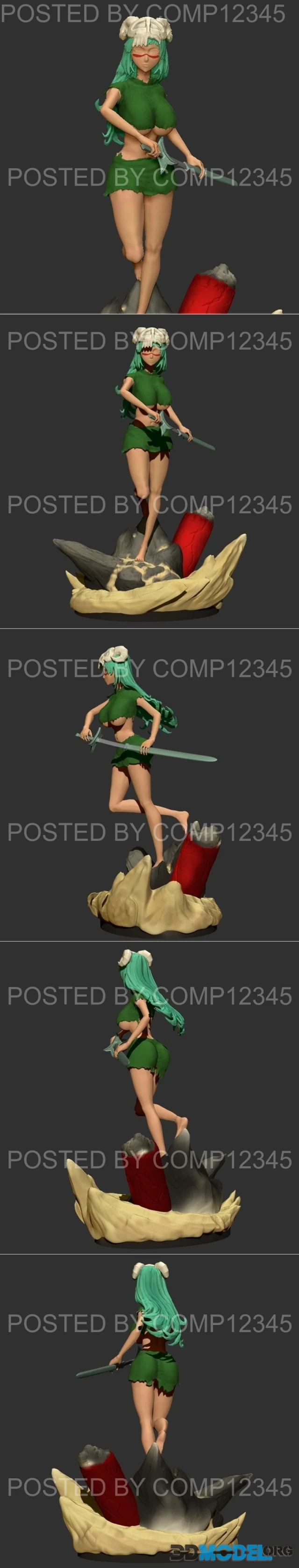 Bleach - Nelliel Tu Odelschwanck – Printable