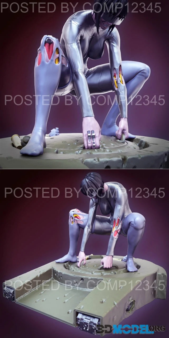 Motoko Separated – Printable