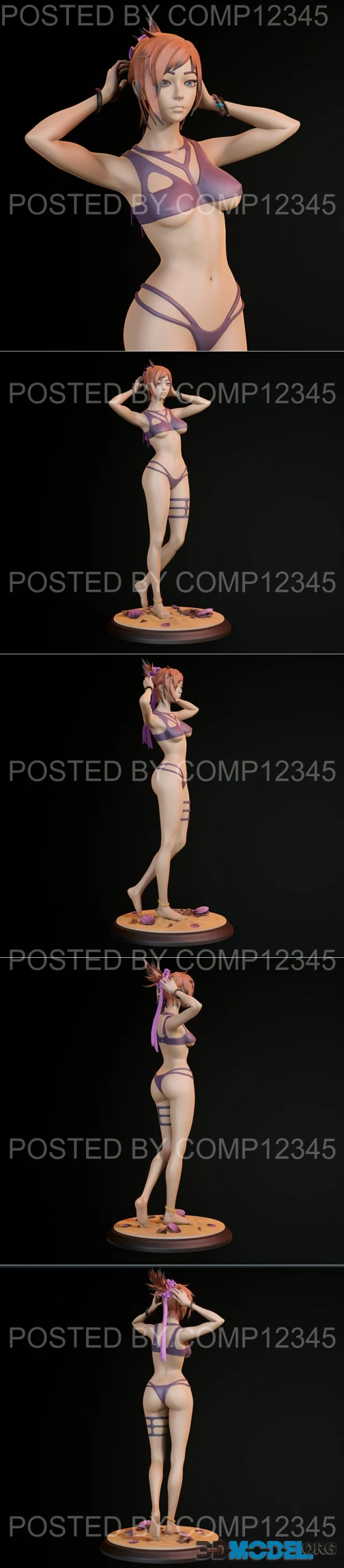 Girl in Swimsuit – Printable