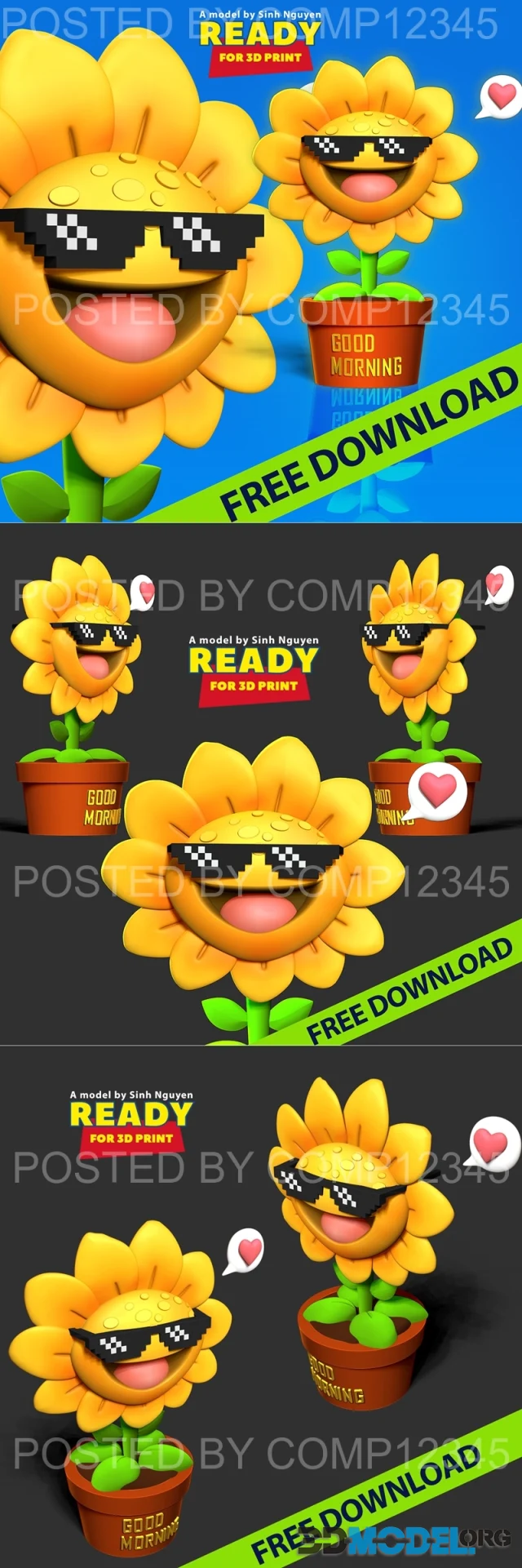 Sunflower – Printable