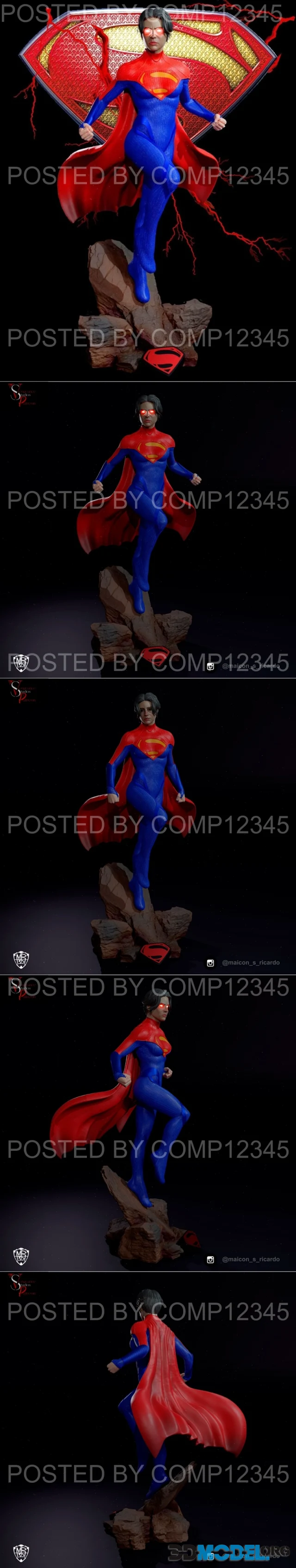 Supergirl from The Flash – Printable