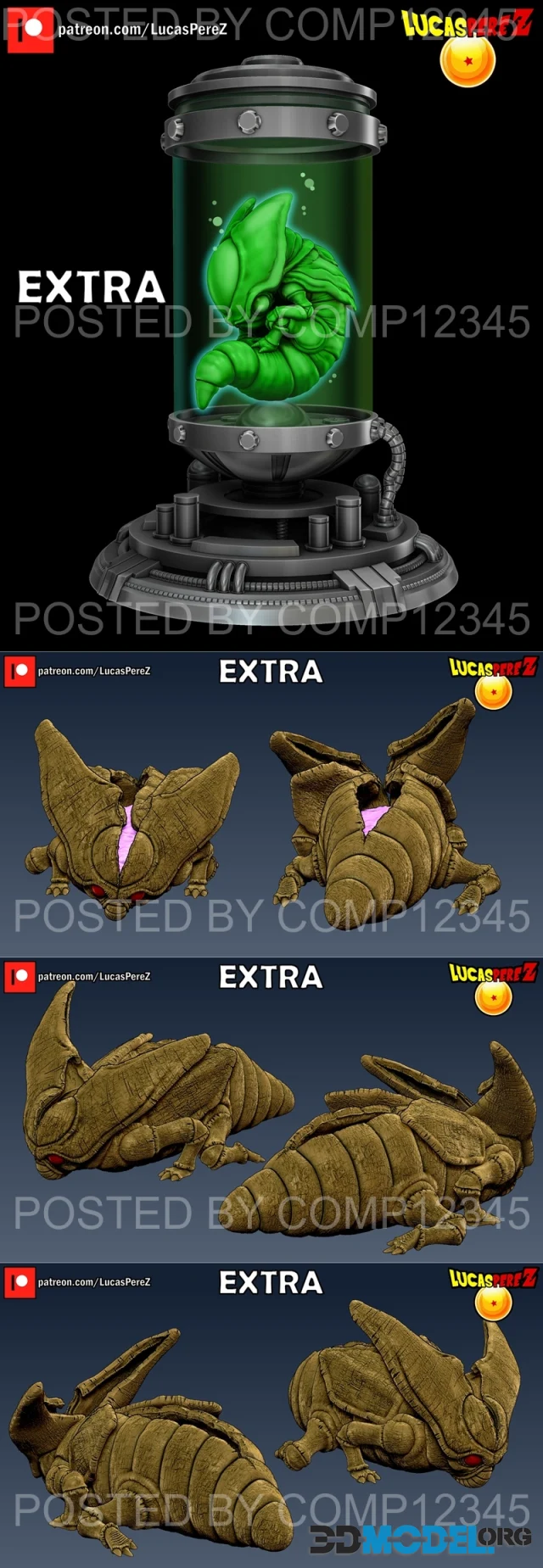 Cell Larva – Printable