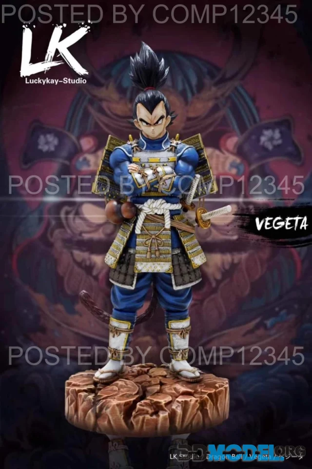 Vegeta Shogun v1 – Printable