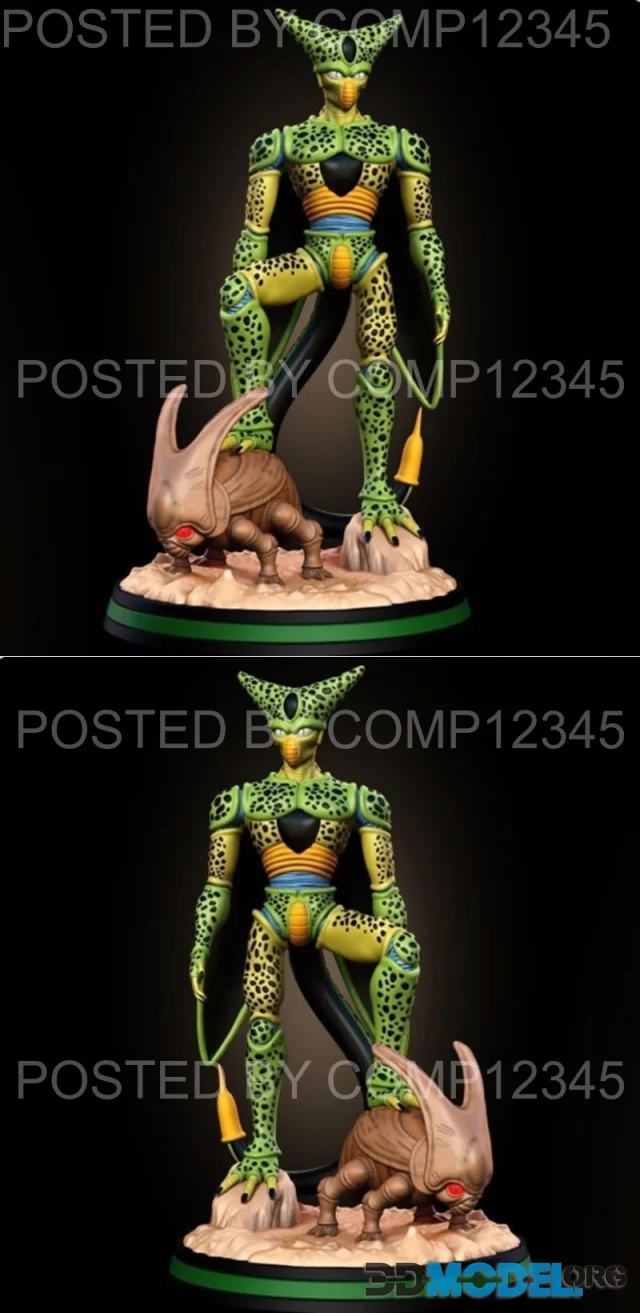 Dragon Ball - Cell fase 1 – Printable