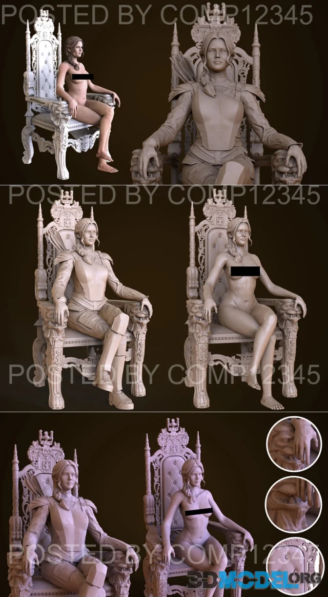 Katniss Everdeen NSFW Version – Printable