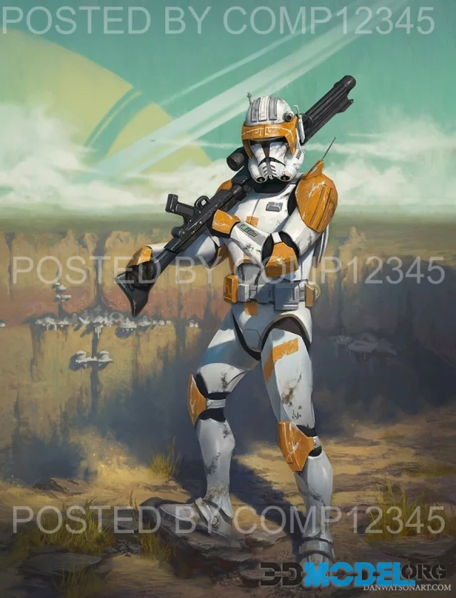 Custom - Commander Cody – Printable