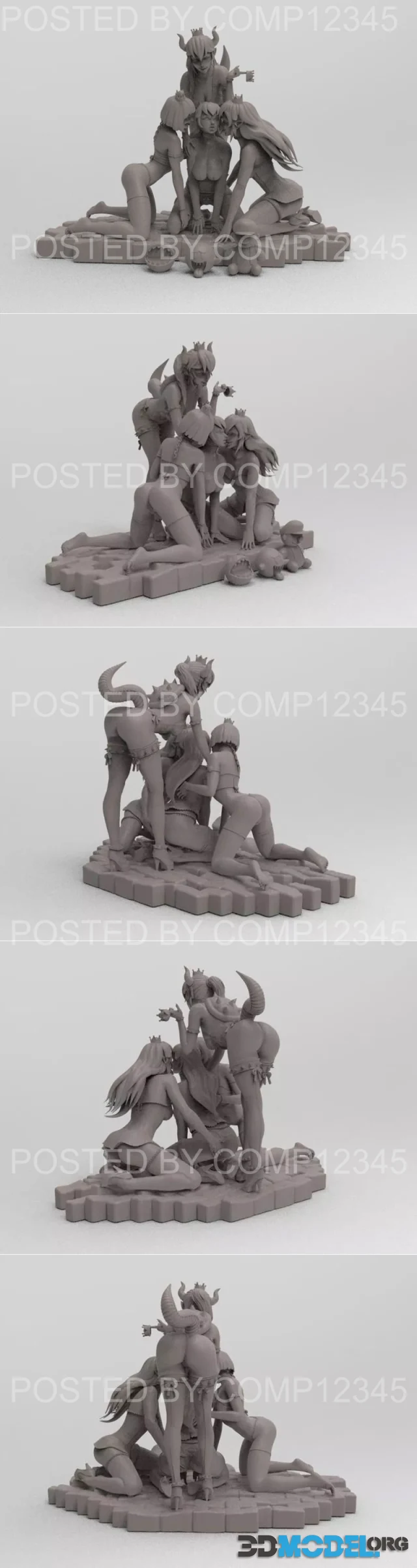 Bowsette Diorama – Printable