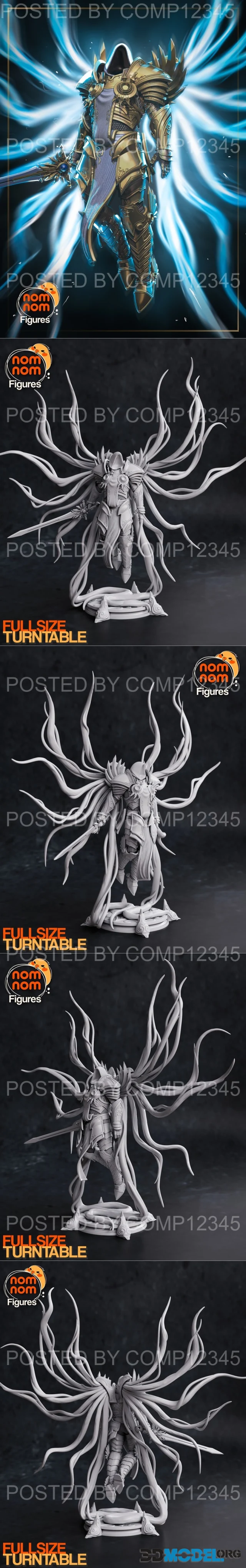 Nomnom Figures - Tyrael from Diablo – Printable
