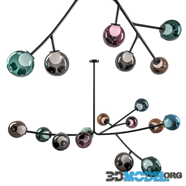 BOCCI 28 Armature Chandelier 13 Pieces