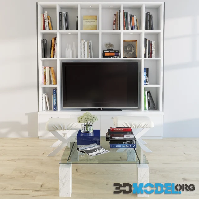 Built-In Wall TV