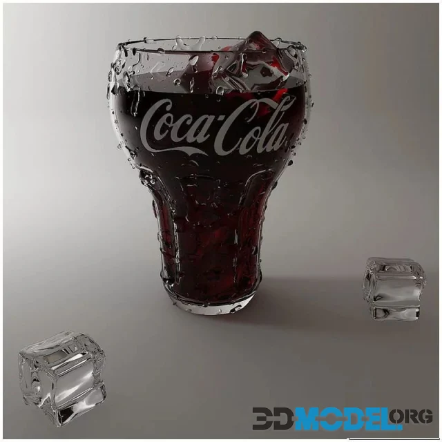 3D Model – Coca cola 02