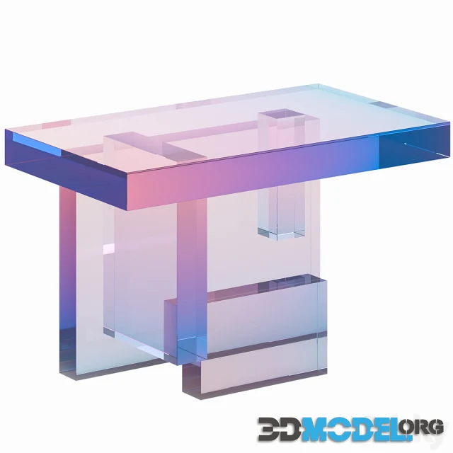 Coffee table Crystal Series 04 by Saerom Yoon