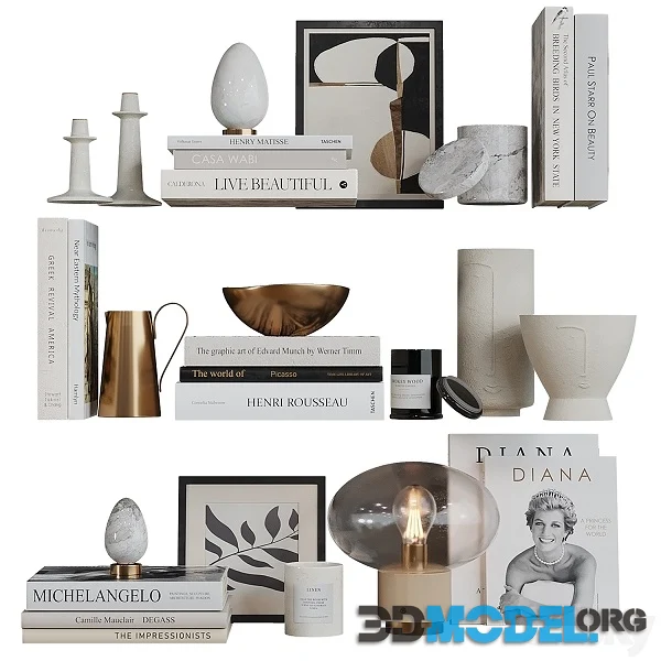 Decor Shelf Set 10