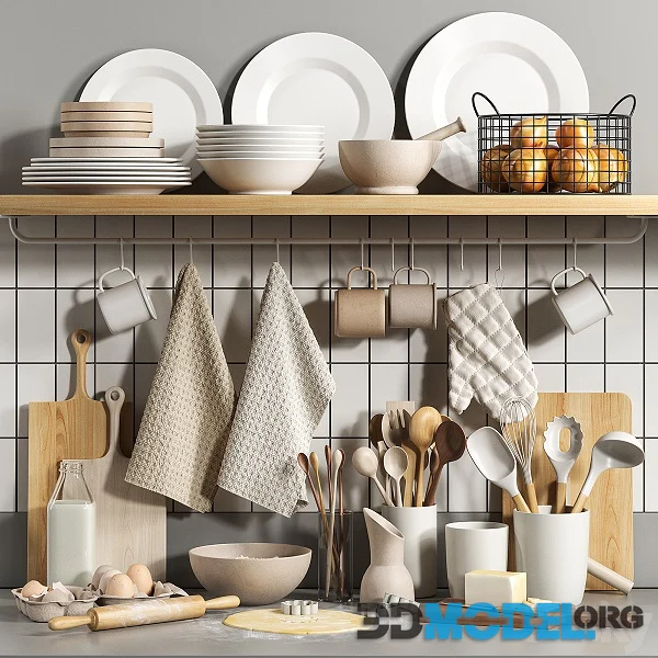Decorative Kitchen Set 05