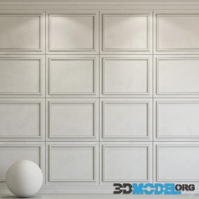 Decorative plaster with molding 172