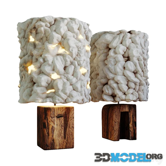 Floor lamp by Helen loom