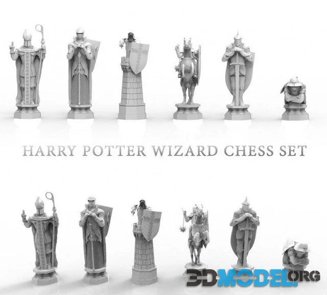 Harry Potter Wizard Chess Set