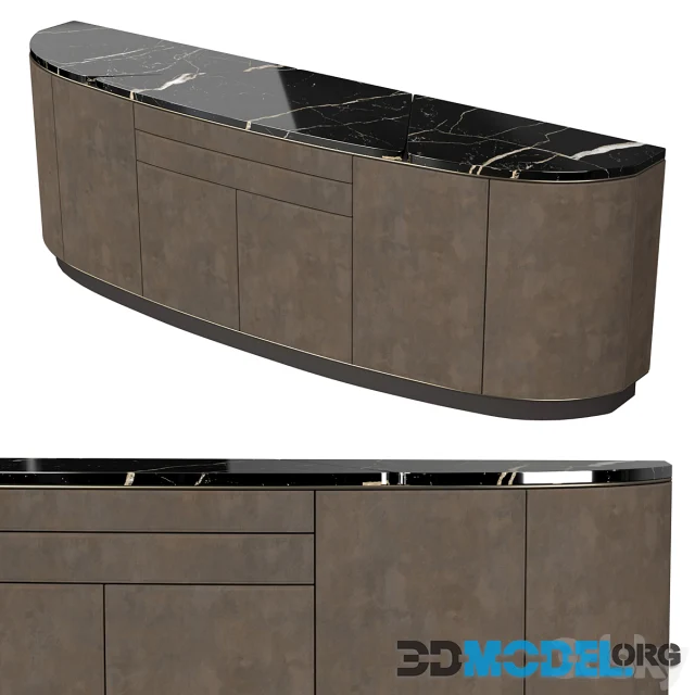 Longhi Keope cabinet (design Giuseppe Vigano)