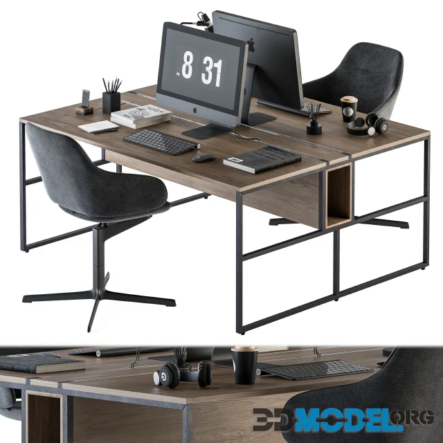 Office Furniture Employee Set 26
