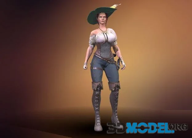 Pirate woman (PBR)