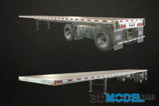 Semi Trailer Flatbed (PBR)