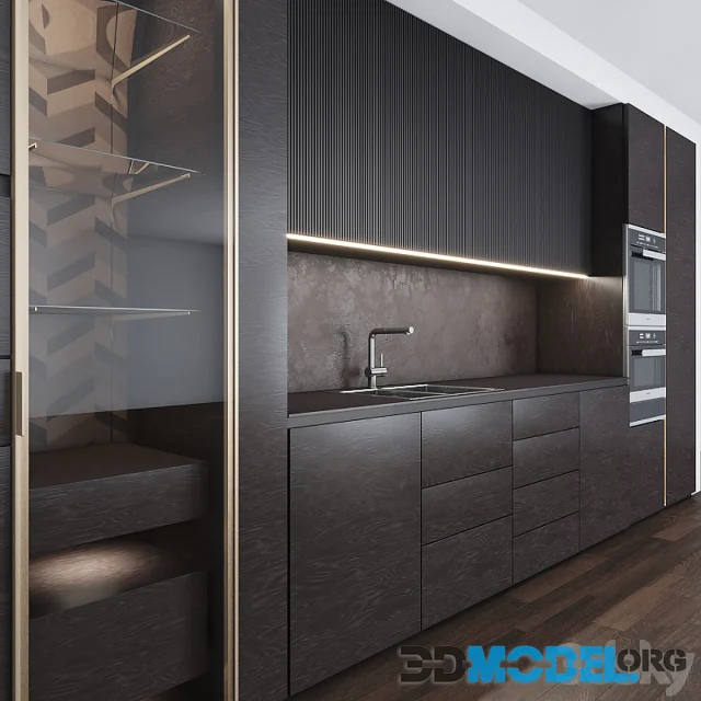 3D Model SieMatic Kitchen 01   Siematic Kitchen 01 0.webp