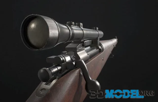 Springfield M1903 Sniper rifle (PBR)