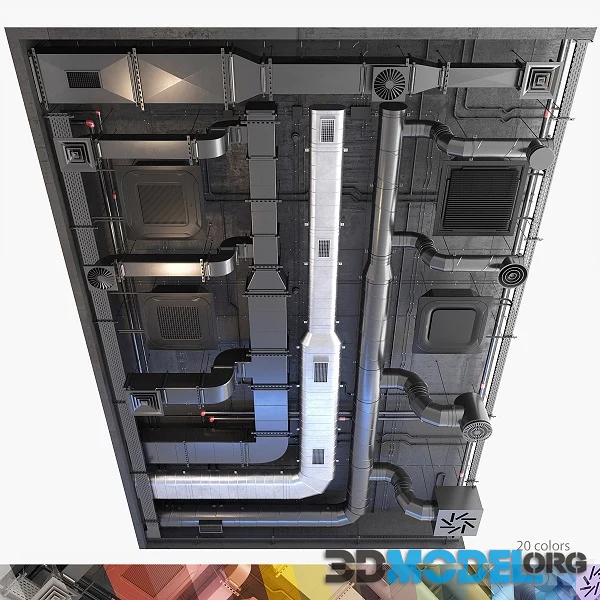 Ventilation System Set 02