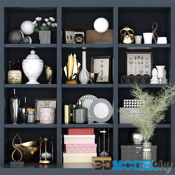 Wardrobe With Decor 8