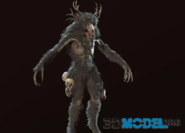 Wendigo werewolf (PBR)