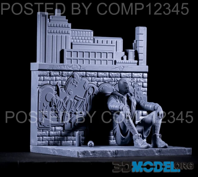 Miles Morales Diorama – Printable