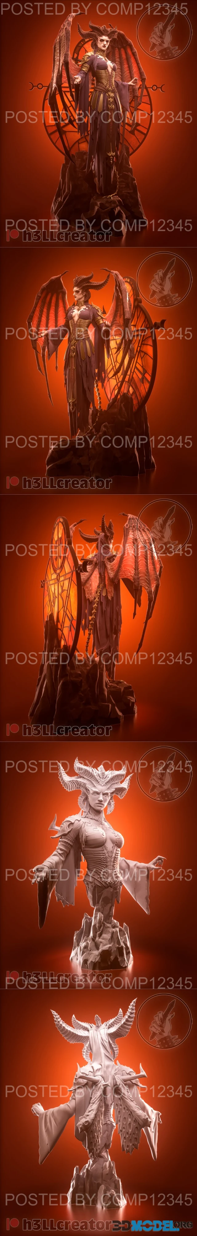 H3LL Creator - Lilith – Printable