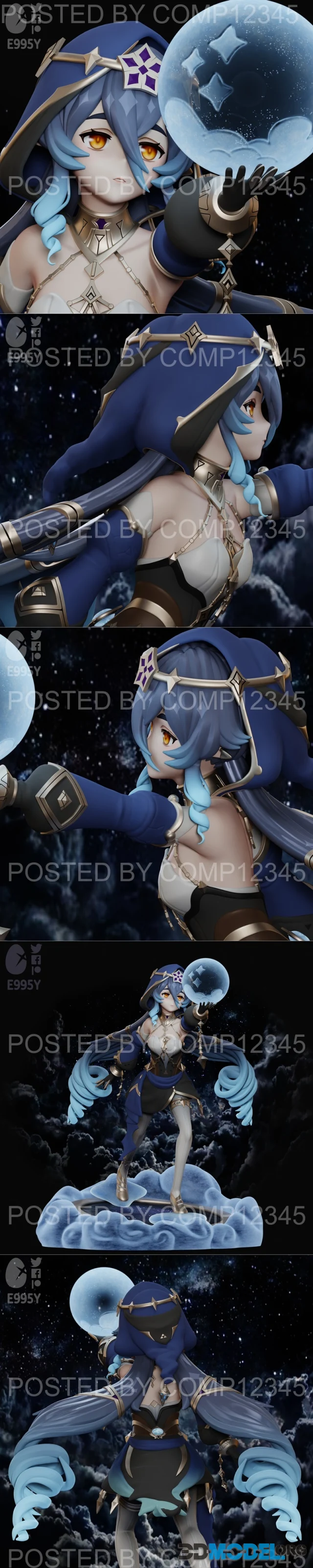 Layla - Genshin Impact – Printable