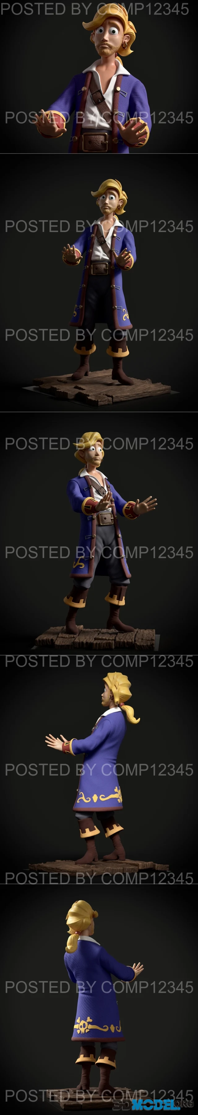 Guybrush Fan Art – Printable